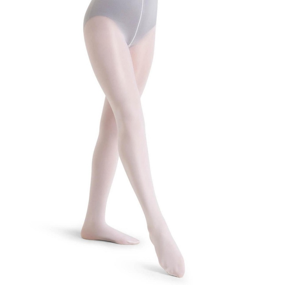 Ultra shimmery white Ballet Tights